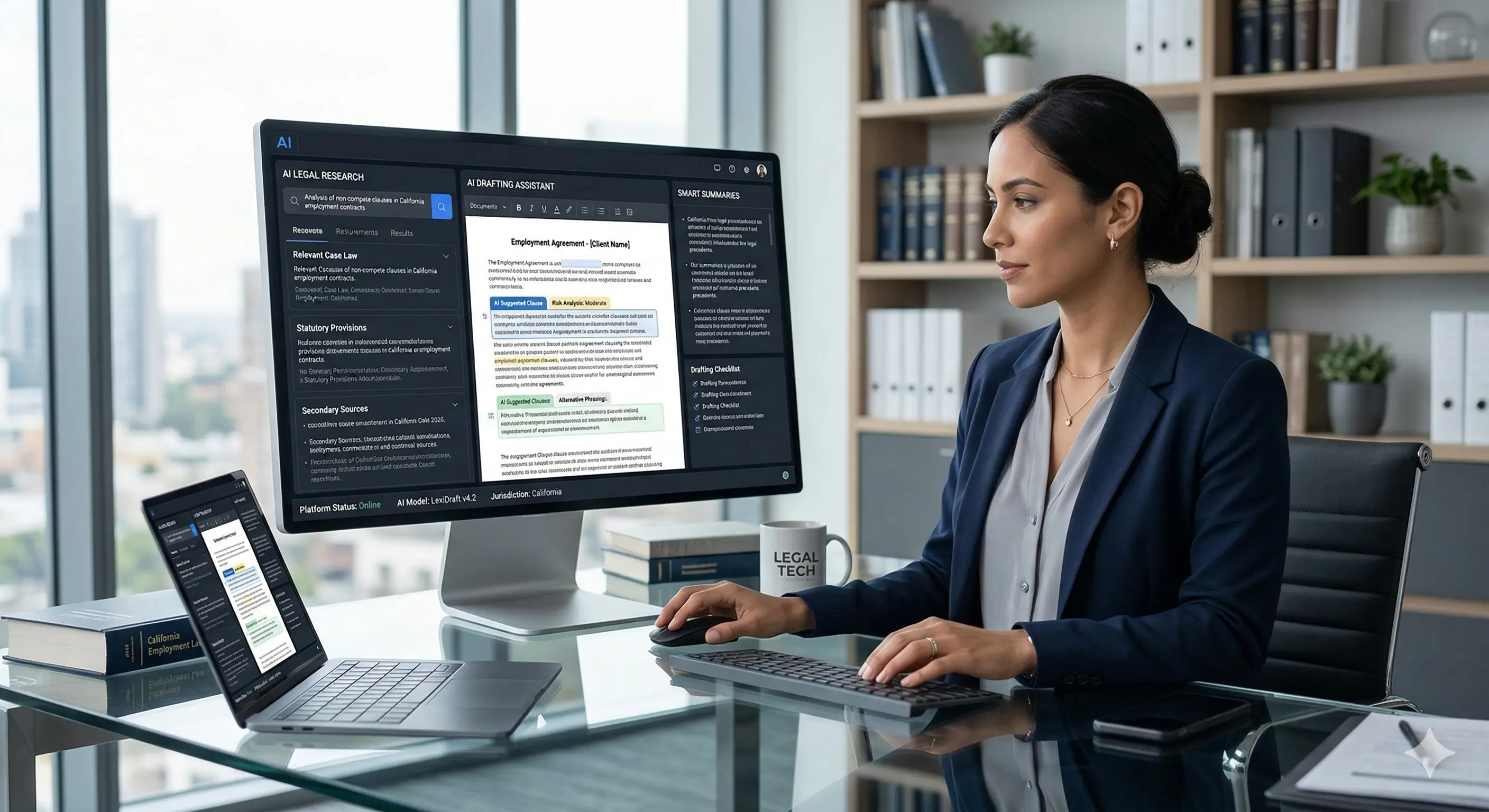 AI legal Assistant platform architecture